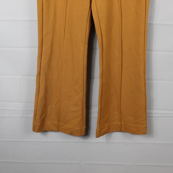 Maeve Mustard Wide Leg Pants - Picture 3 of 12